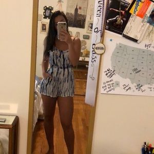 Tie dye romper
